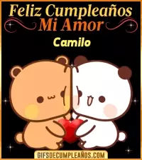 GIF Feliz Cumpleaños mi Amor Camilo